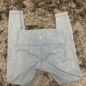 Lululemon Wunder Under leggings in Chambray blue 6